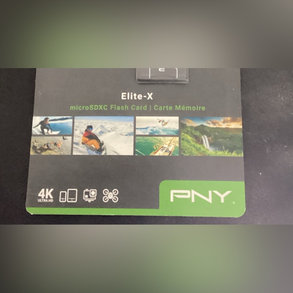 PNY 128GB Elite-X V30 microSDXC Flash Memory Card Class 10, U3, V30, A1, microSD
